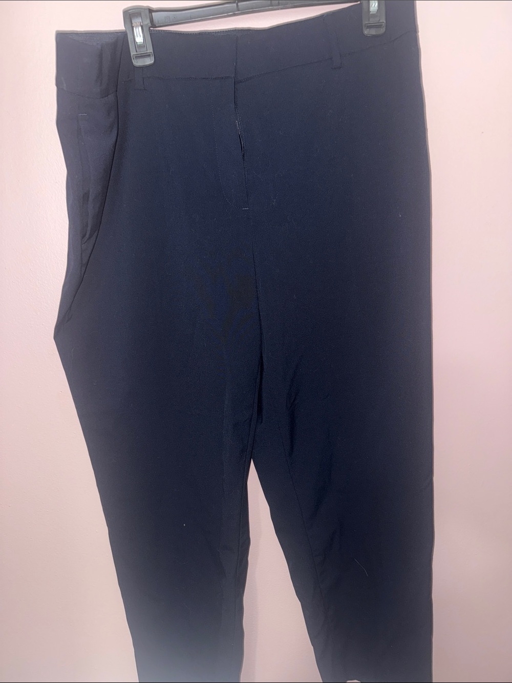 H&M Women's navy  Cropped Ankle Pants